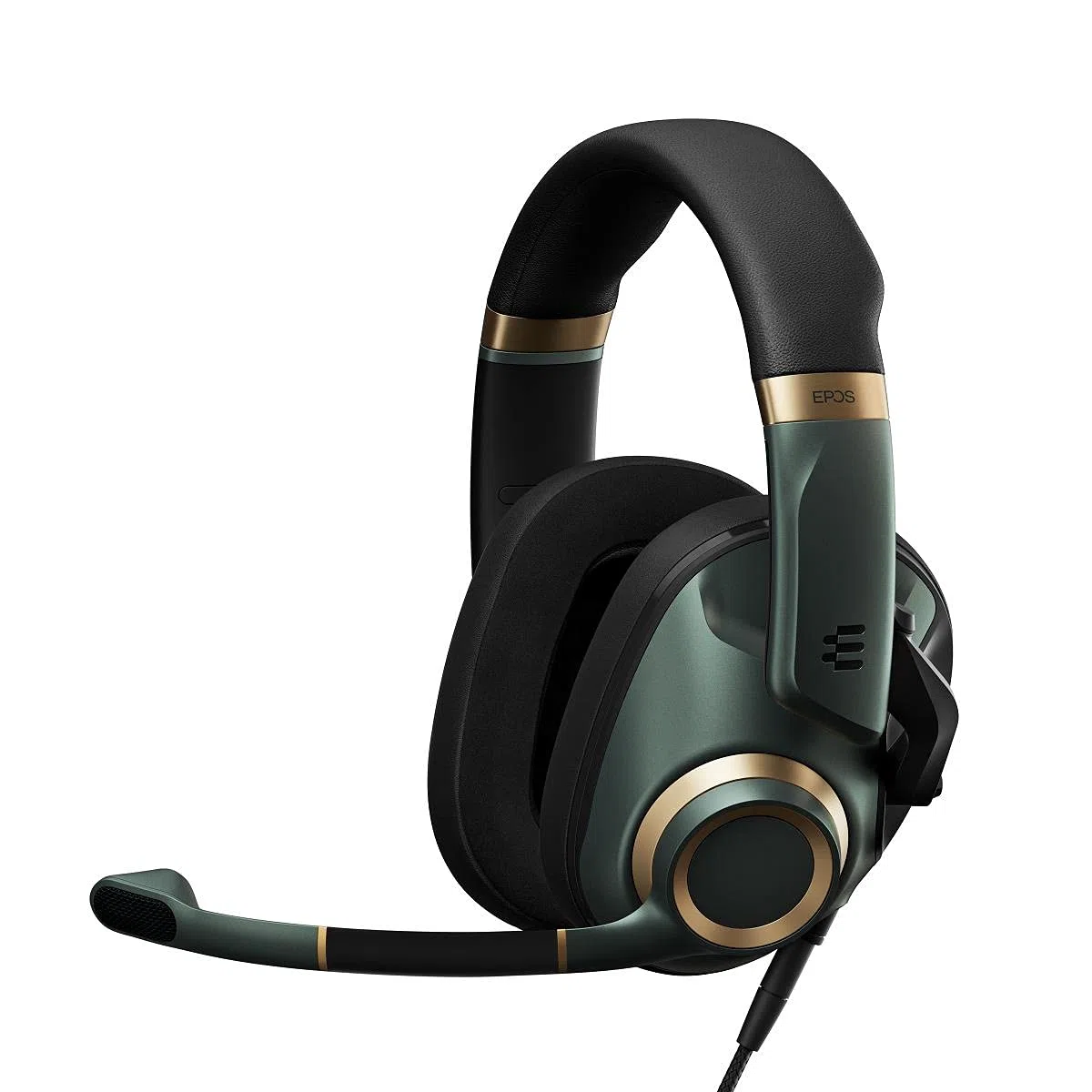 EPOS H6Pro Auriculares Acústicos Cerrados con Micrófono - Cascos Gaming para PC, Mac, PS4/5, Xbox One/Series X, Nintendo Switch - Auriculares Diadema Ligeros, Cómodos (Green)
