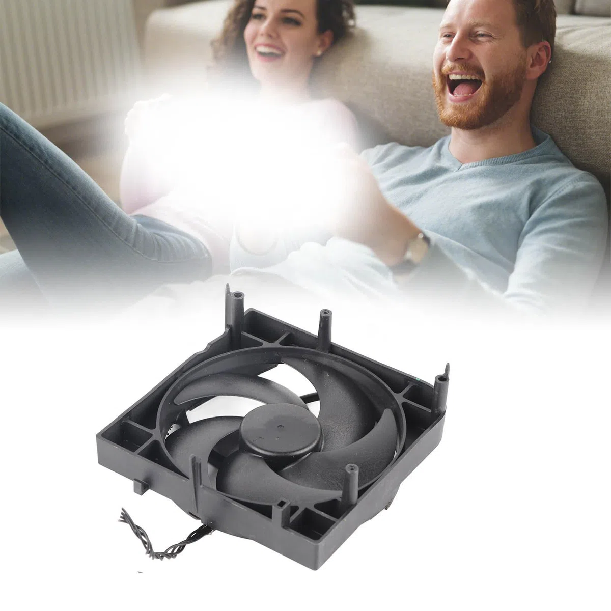 para Series S Ventilador de Refrigeración Interno Reemplazo de Conector de Alimentación de 4 Pines de Alto Rendimiento