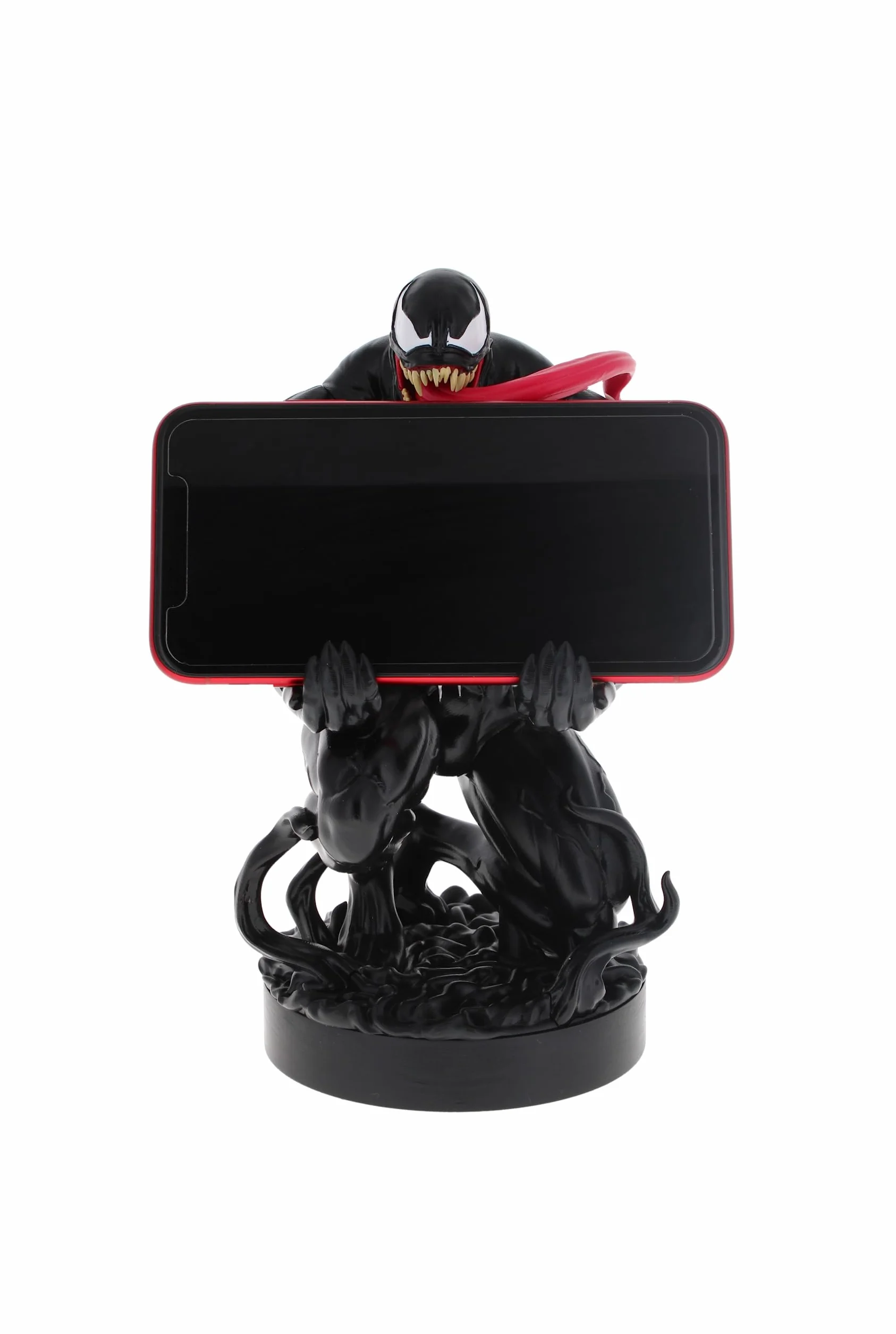 Cableguys Marvel Venom Soporte Mando y Movil - Figuras Soporte para movil y Mando, Compatible con Xbox, PlayStation y la mayoría de mandos estándar, Accesorios Escritorio Gaming