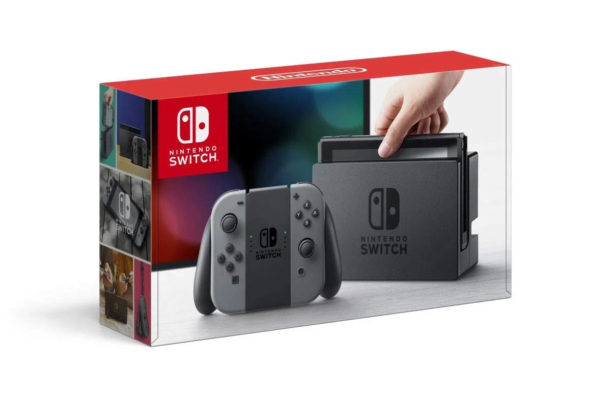 Nintendo Switch 2017 con Joy-Con - Gris (Reacondicionado)