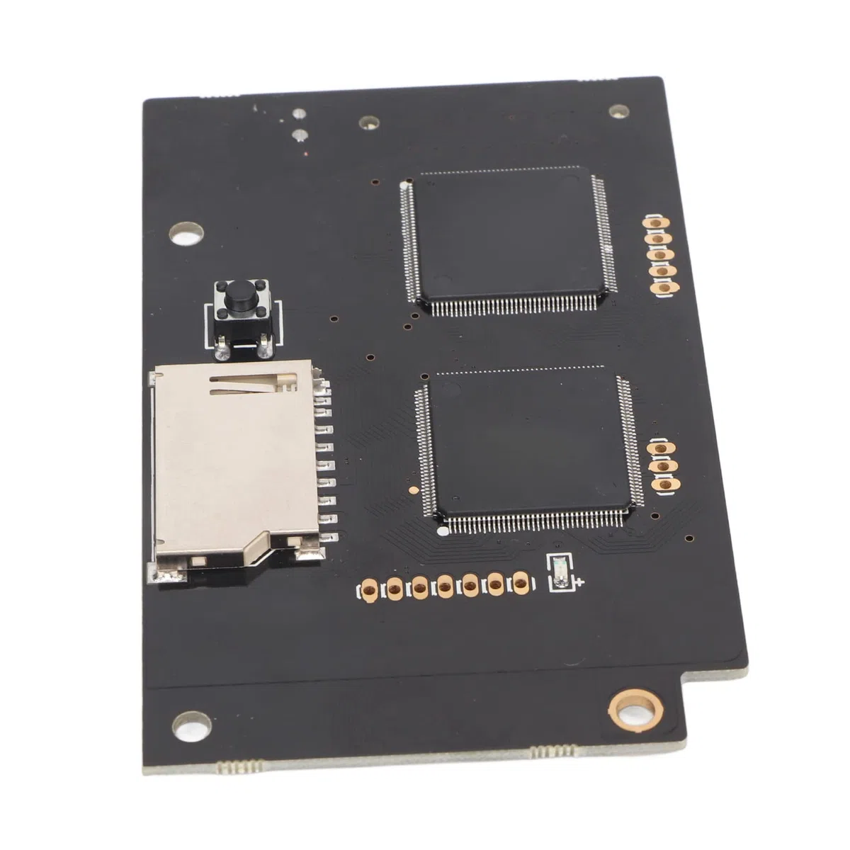 Reemplazo de Placa de Simulación de Unidad óptica V5.15b GDEMU para Sega Dreamcast VA1, con Soporte de Tarjeta de Almacenamiento Remoto, Disipador de Calor