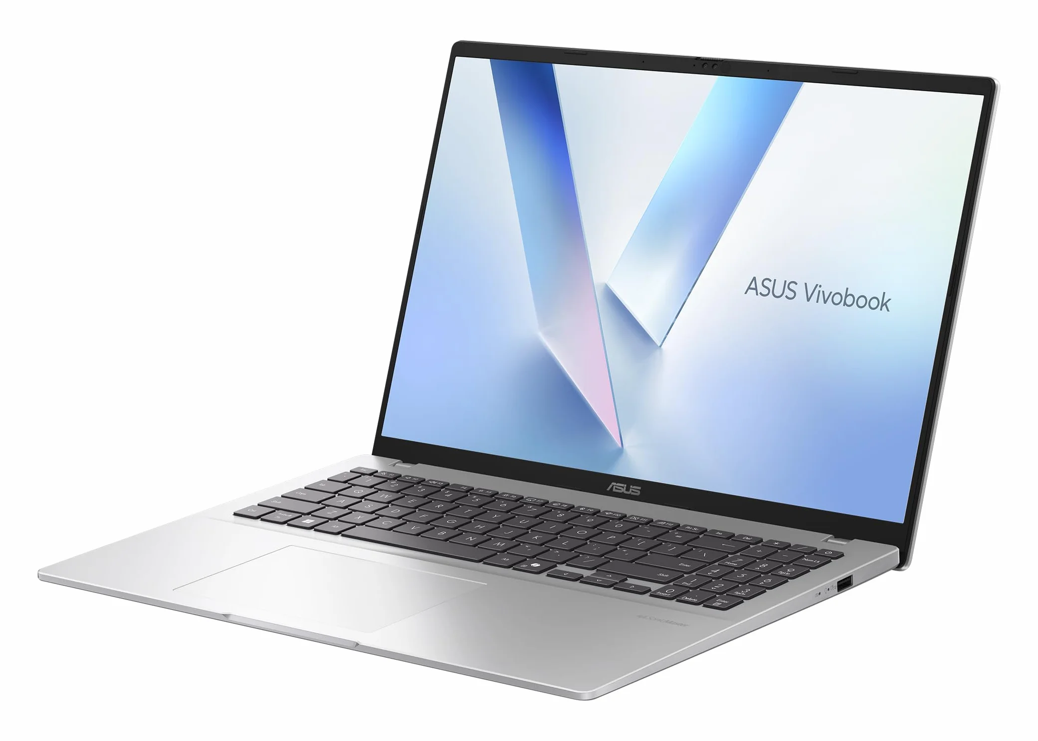 ASUS Vivobook 16 M1607KA-MB171W Copilot+ PC - Ordenador Portátil WUXGA (AMD Ryzen AI 5 330, 16GB RAM, 512GB SSD, Radeon 820M, Windows 11 Home) Plata Fría - Tec. QWERTY ESP