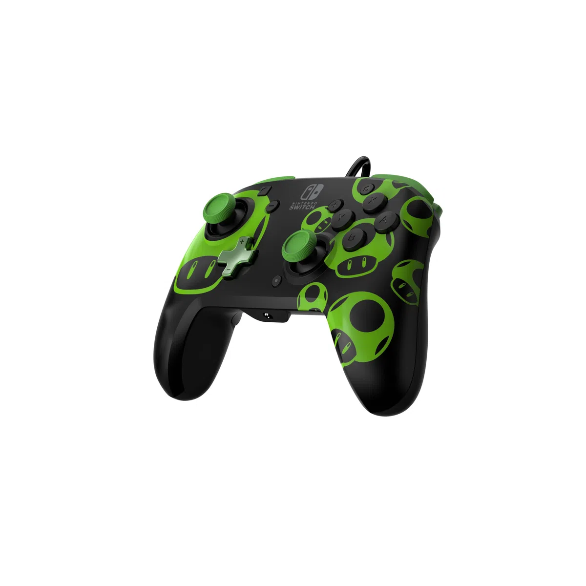 Mando PDP Rematch Gamepad 1Up Negro Verde Nintendo Switch