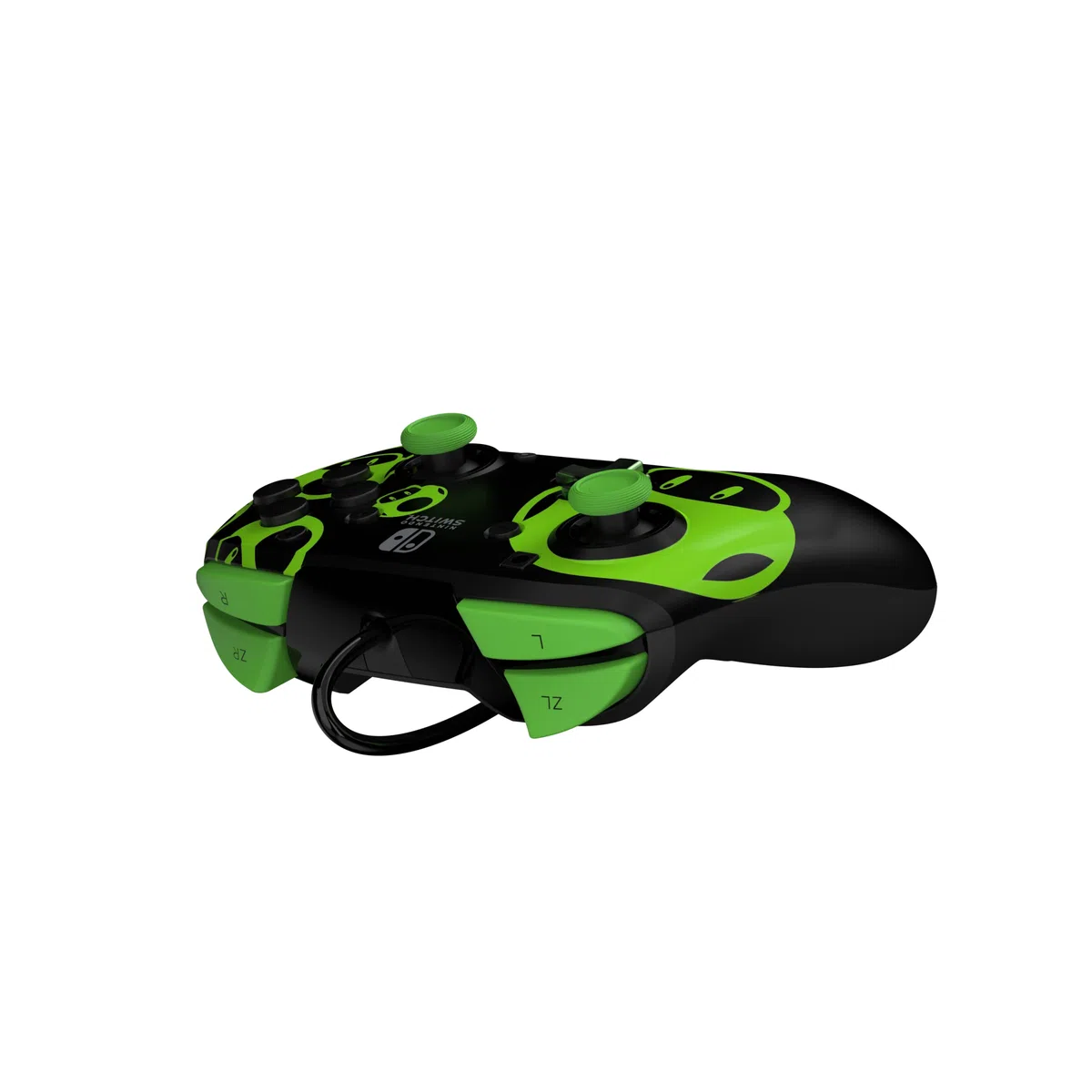 Mando PDP Rematch Gamepad 1Up Negro Verde Nintendo Switch