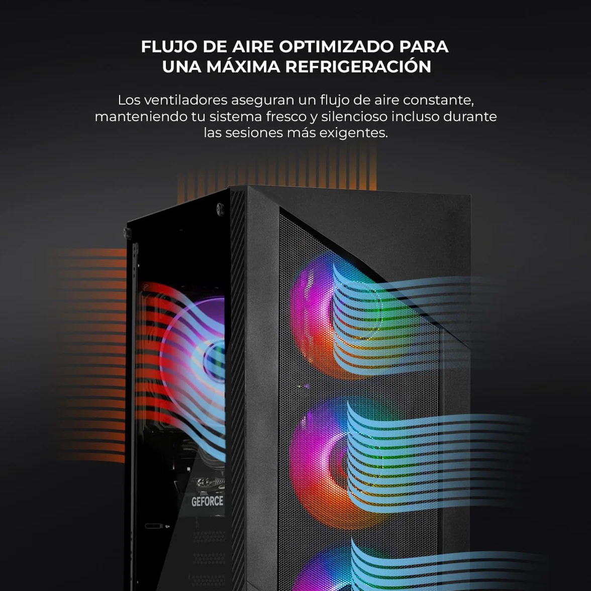 YEYIAN Gaming PC Edge | Intel i5-14400F 10-Core (4.7GHz OC) | NVIDIA RTX 5060 8GB GDDR7 | 32GB (2x16) DDR5 6000MHz | 1TB NVMe SSD Gen4 | Windows 11 Pro