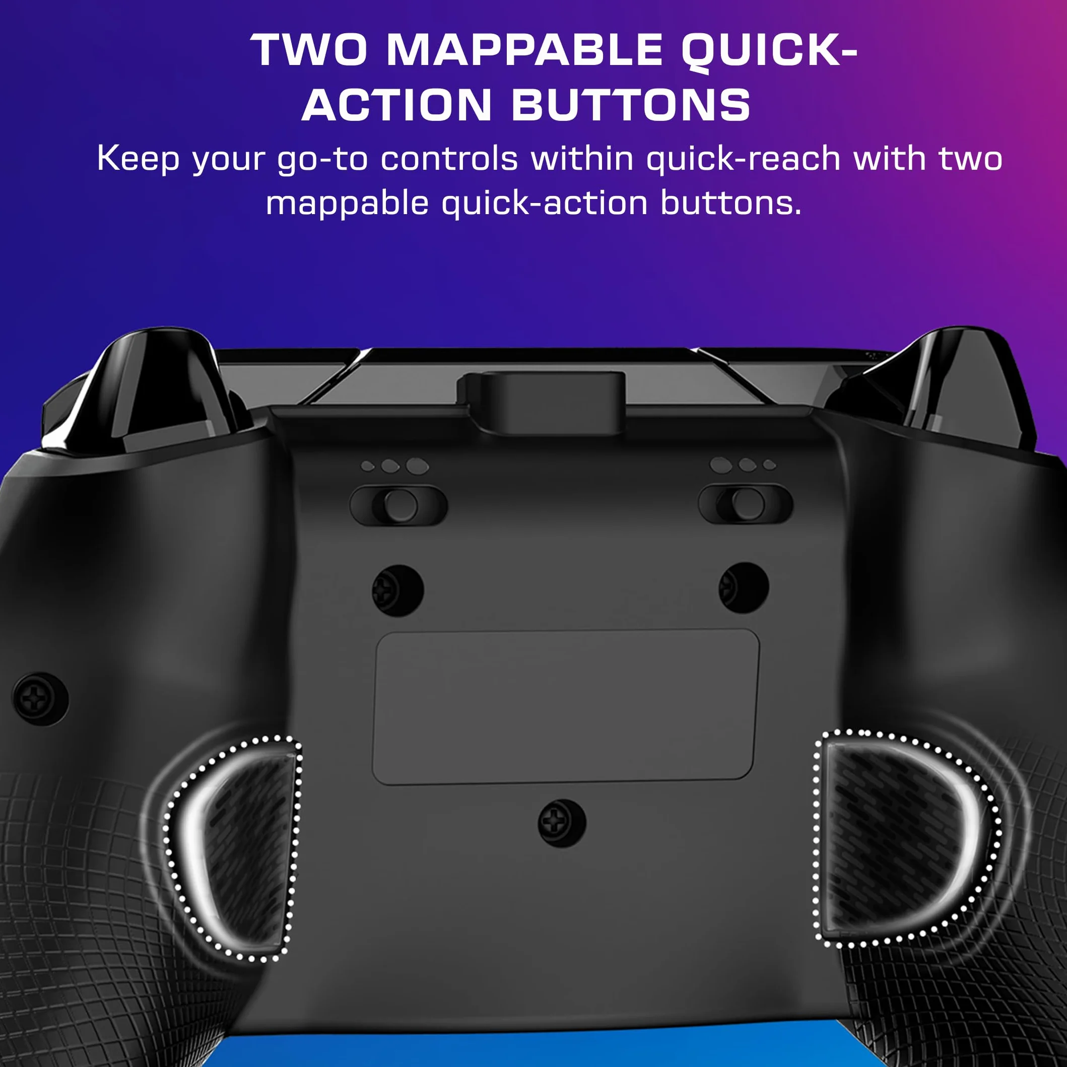 Turtle Beach Afterglow Wave Mando Negro con Cable RGB - con Licencia para Xbox Series XS, Xbox One y Windows - Botones programables, disparadores de Efecto Hall, Controles de Audio