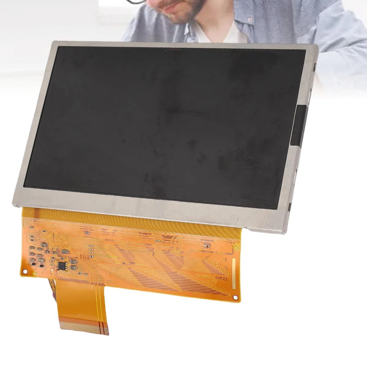 Generic El Vibrante Reemplazo de Pantalla LCD para El Panel de Visualización Portátil 1000-1004 a Prueba de Rayones Mejora la Experiencia del Usuario para Profesionales