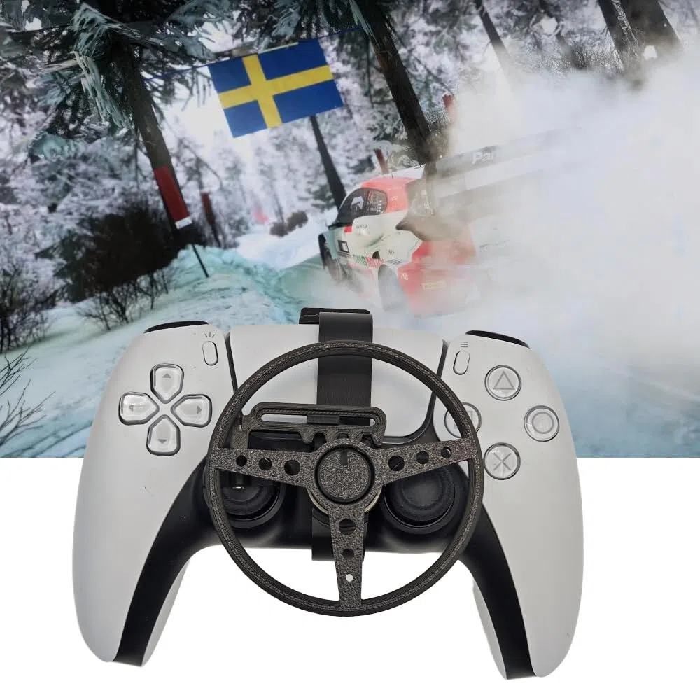 Genérico Mini Volante para PS5 y PS5 slim Game Controller, Accesorios de repuesto Add-on