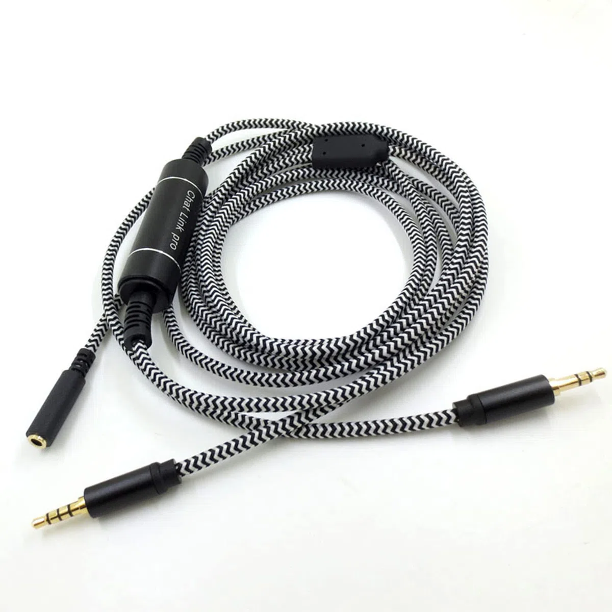 Partido Chat Link Pro Cable w/Cancelación de ruido Adaptadores para Elgato Captura de juegos HD60 S+/HD60/HD60 Pro Nintendo Switch/Xbox One/Xbox Series X/S/PS4/PS5(2.6m/8.5ft)