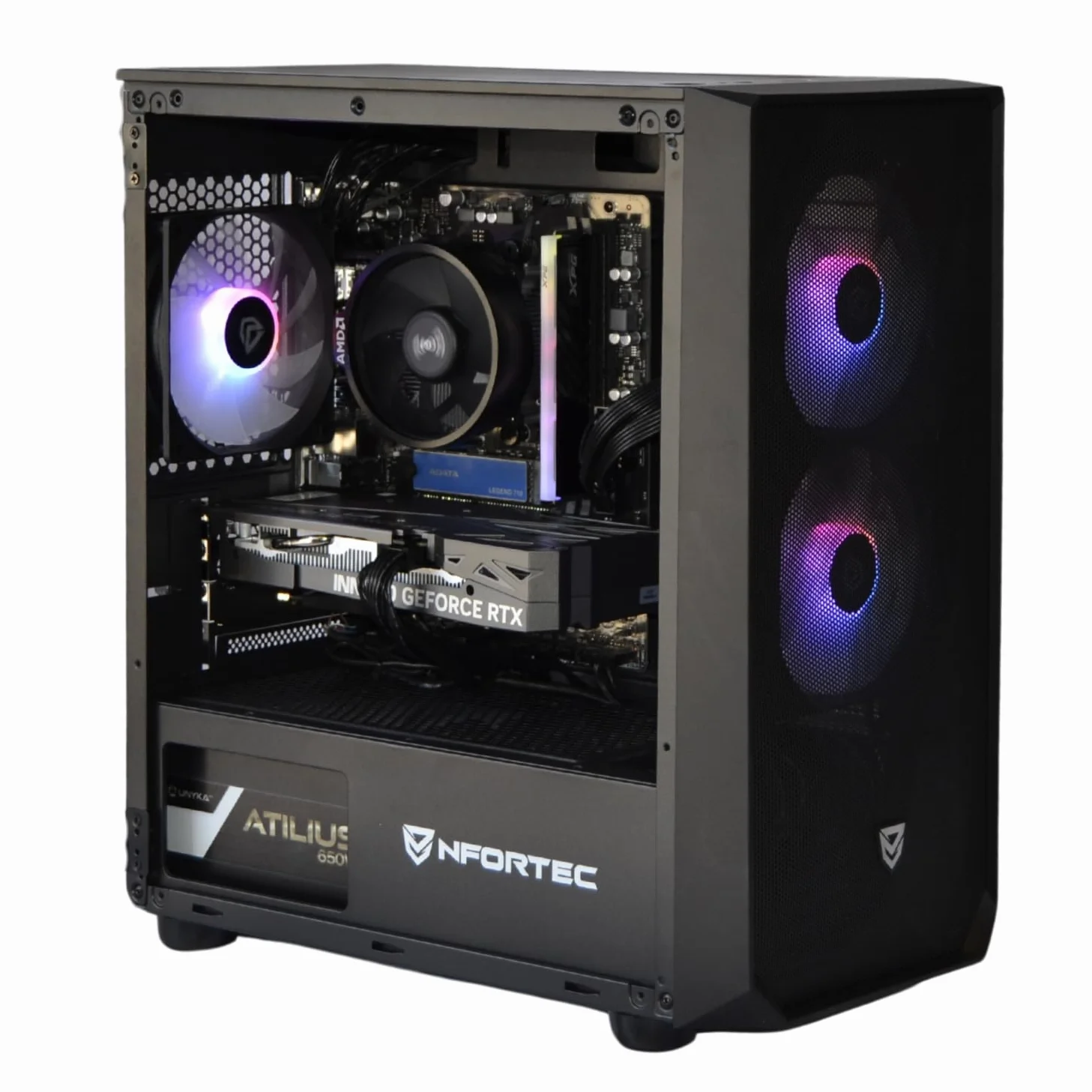 TrendingPC PC Gaming Intel Core I5 12400f 6 x 4,40ghz • NVIDIA RTX 3050 8gb • 32gb RAM DDR4 • SSD m.2 1tb • Windows 11 Pro • WiFi & Bluetooth • pc Gamer