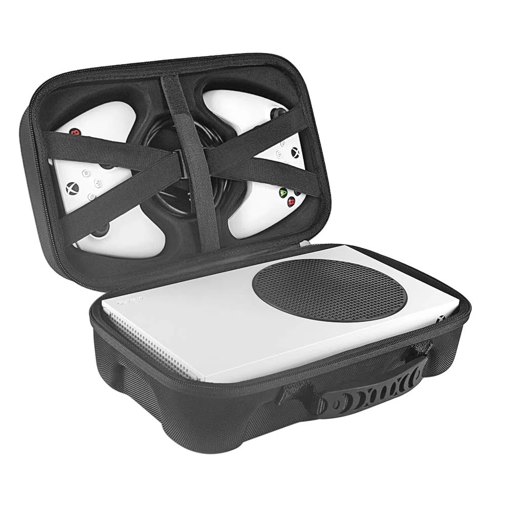 Yuhtech Estuche de Viaje para Xbox Series S Consola, Bolsa de Almacenamiento para Xbox Series S Consola, Controlador y Accesorios para Juegos