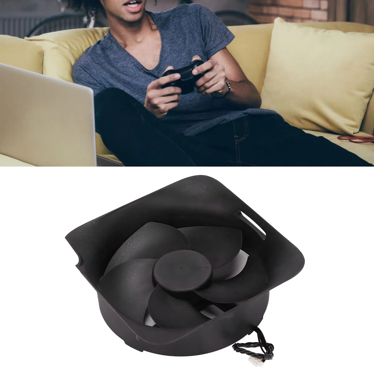 Ventilador de Refrigeración Interno para Series X, Reemplazo con Disipación de Calor Rápida
