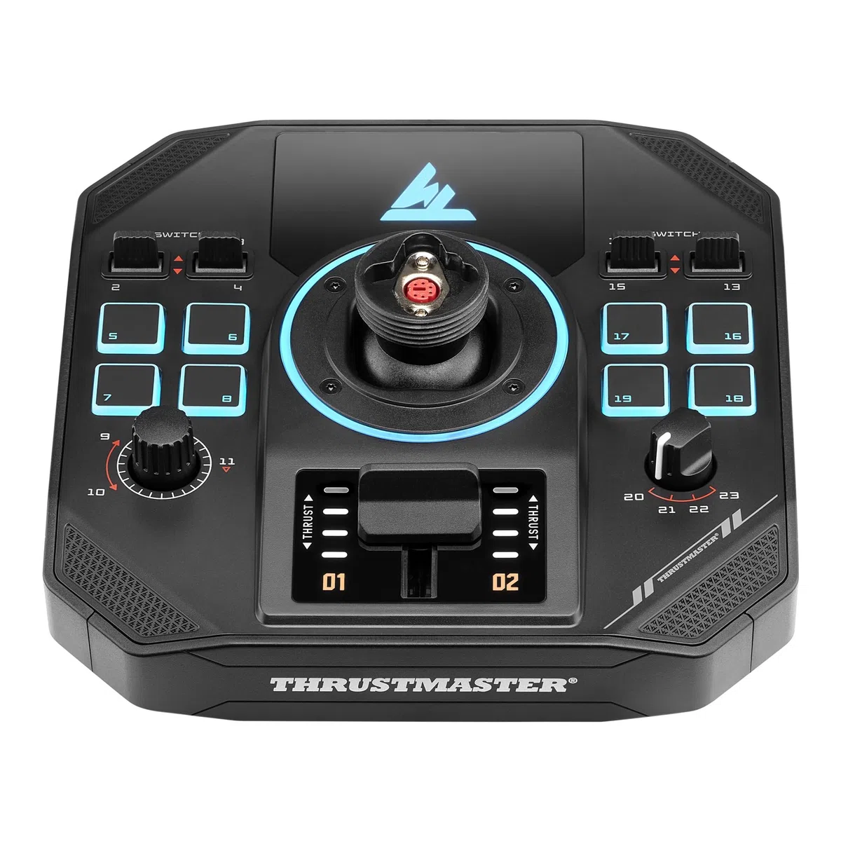 Thrustmaster Sol-R 5 Base - Base de Joystick Desmontable para PC (Tecnología Magnética H.E.A.R.T, Estructura de Metal, Compatible con Empuñaduras Thrustmaster) Negro