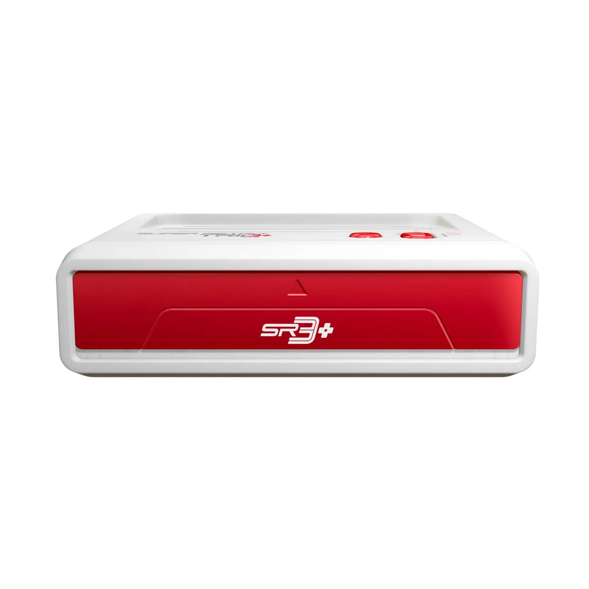 Retro-Bit Super Retro Trio HD Plus 720P - Sistema de consola 3 en 1 - Puerto HDMI - para juegos originales NES/SNES, Super Nintendo y Sega Genesis - Rojo/Blanco