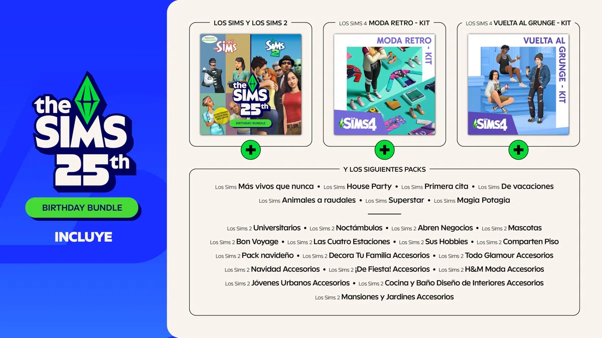 Los Sims Colección 25.o Aniversario PCWin | Codigo de descarga inmediato EA App - Origin | Videojuegos | Castellano