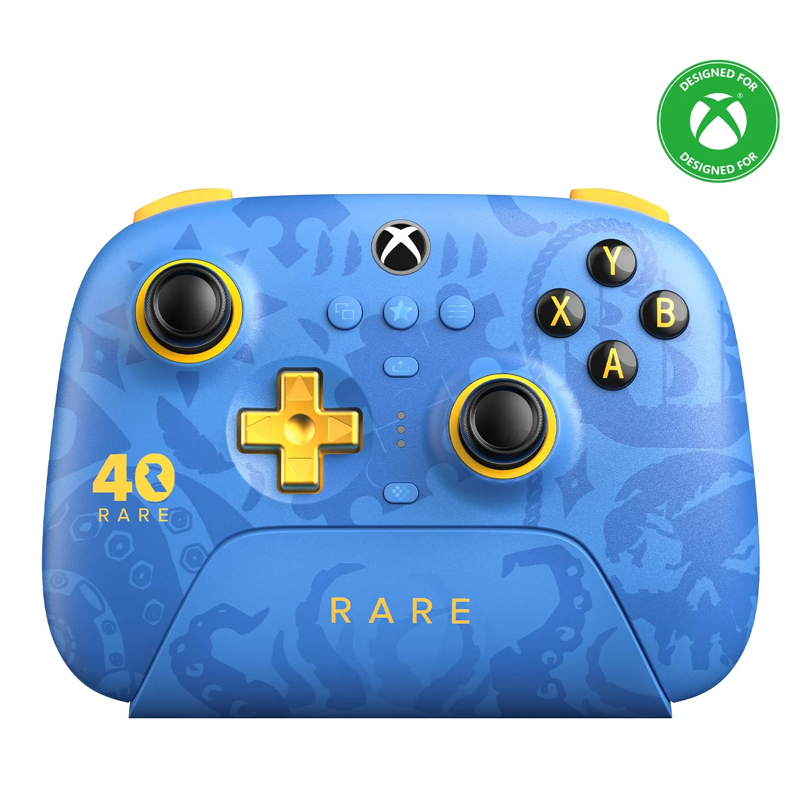 8BitDo Ultimate 3-mode Wireless Controller for Xbox, Hall Effect Joysticks, Pro Back Buttons, Compatibility with Xbox Series X|S & Xbox One, Apple, Windows PC & Android - Rare 40th Anniversary Edition