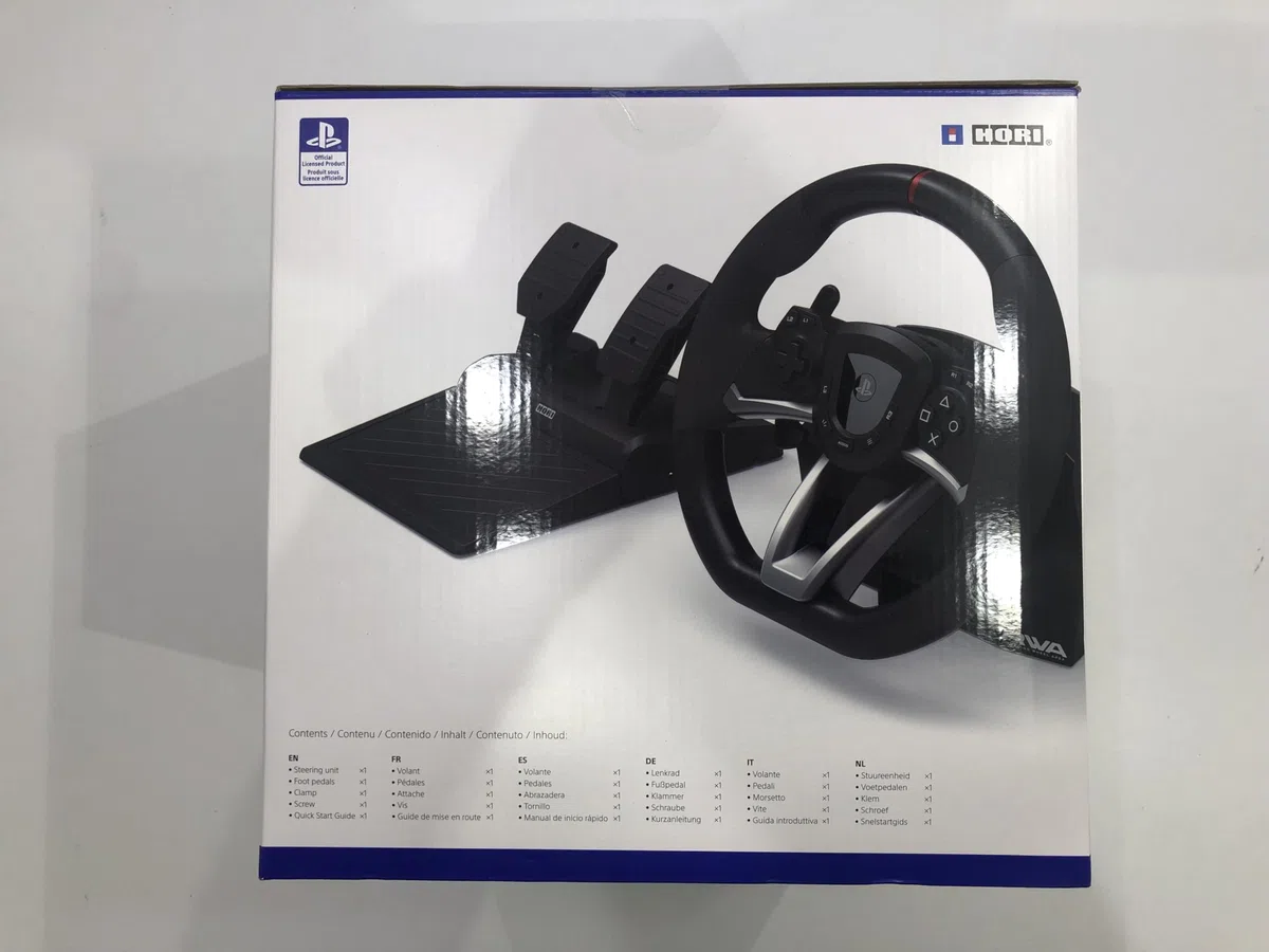 Volante y Pedales Hori RWA con licencia Sony PlayStation 4/5 [Nuevo modelo compatible con PS4/PS5] + Gran Turismo 7 [Playstation 5]